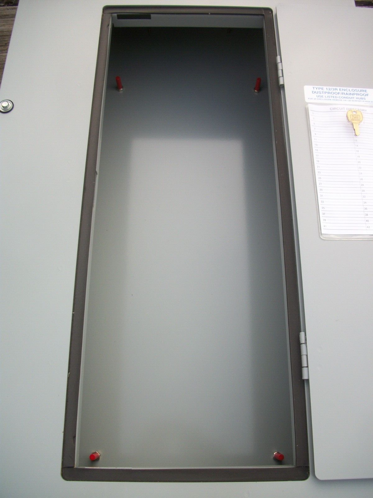 CUTLER-HAMMER PRL1A PANELBOARD BOX ENCLOSURE 3R LWPQ2036 NOB