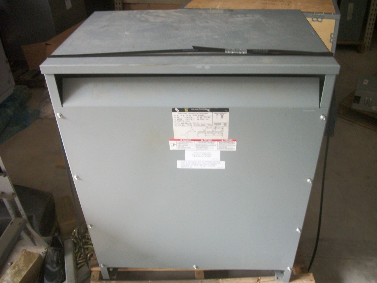 SQUARE D SORGEL 63KVA 3PH TRANSFORMER 63T145HDIT HV 460 LV 460Y/266