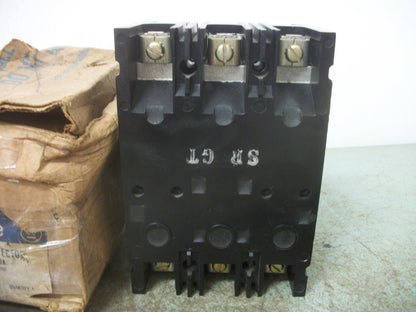 WESTINGHOUSE MCP CIRCUIT BREAKER MCP0322C 3AMP 600VOLT 3POLE NIB CHIPPED