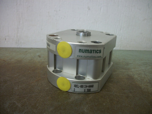 NUMATICS 2" BORE 1/2" STROKE PNEUMATIC CYLINDER X0CL-0013H-AAA0 NOB