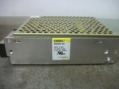 COSEL POWER SUPPLY R50A-24 24VDC 2.2AMP