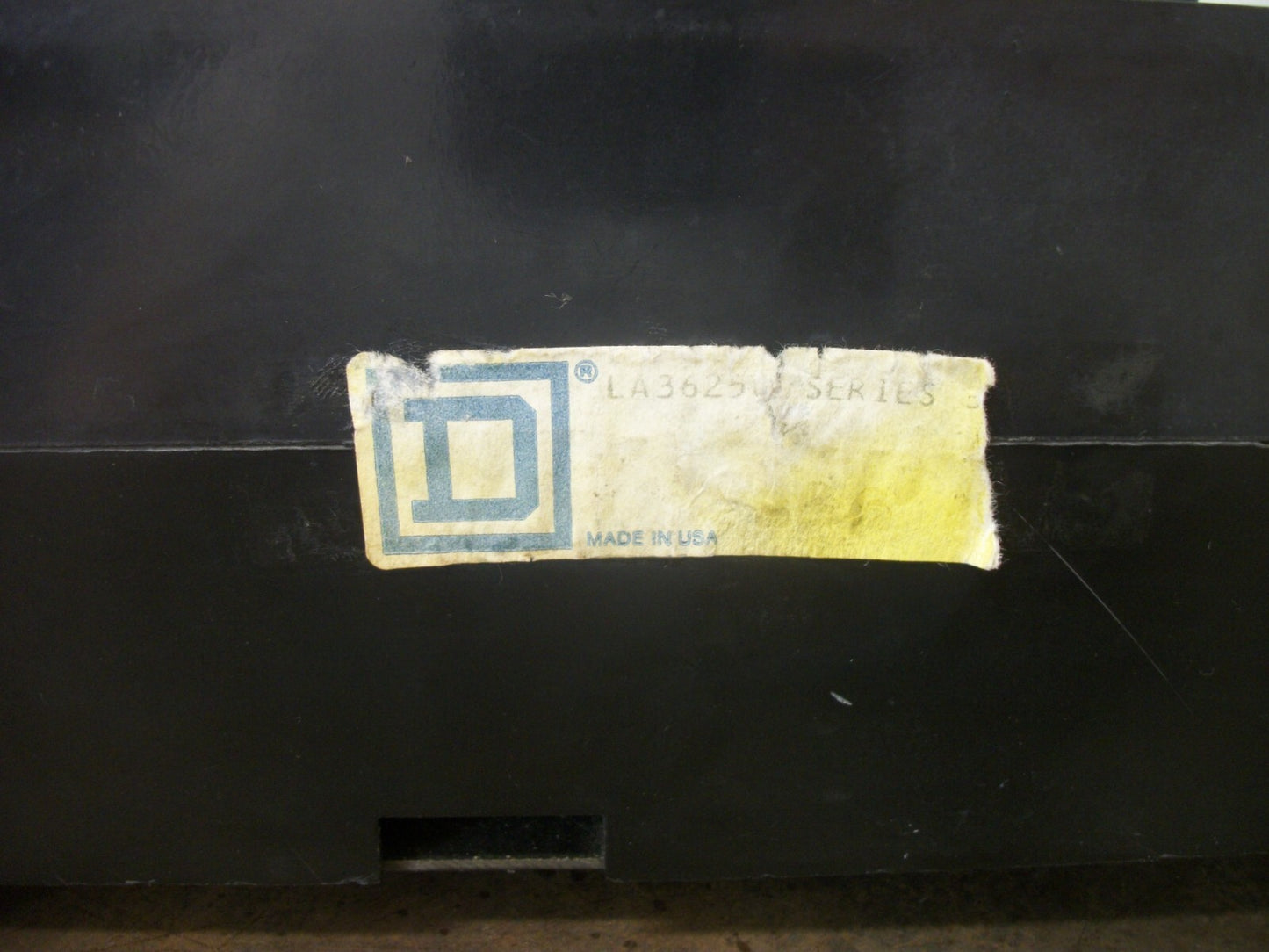 SQUARE D I-LINE LA CIRCUIT BREAKER LA36250 250AMP 600VOLT 3POLE BLACK