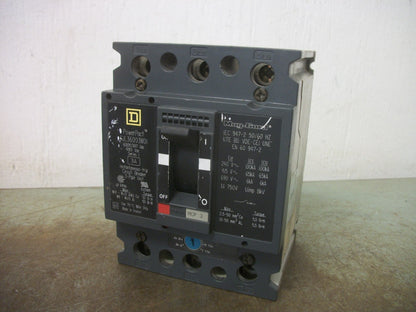 SQUARE D POWERPACT GJL CIRCUIT BREAKER GJL36003M01 3AMP 600VOLT 3POLE