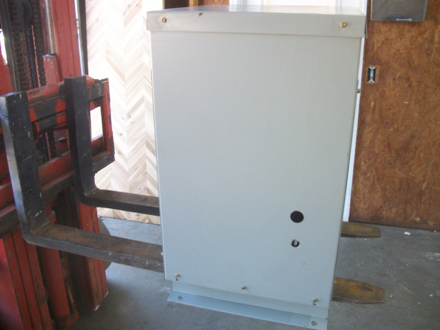 FEDERAL PACIFIC 45KVA 3PH TRANSFORMER T4T45 HV 480 LV 208Y/120