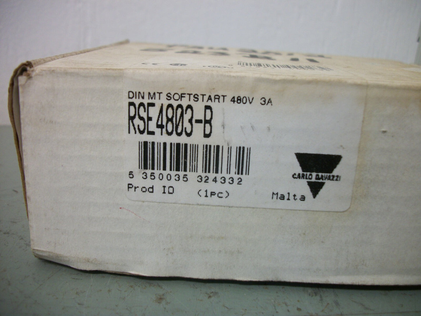 CARLO GAVAZZI AC SEMICONDUCTOR MOTOR CONTROLLER RSE4803-B 2HP 480VOLT 3AMP NIB