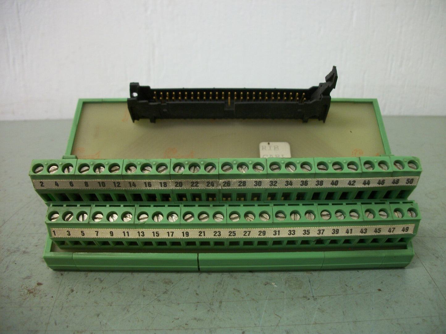 PHOENIX CONTACT RIBBON CABLE ADAPTER TERMINAL BOARD PTB 7000973