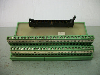 PHOENIX CONTACT RIBBON CABLE ADAPTER TERMINAL BOARD PTB 7000973