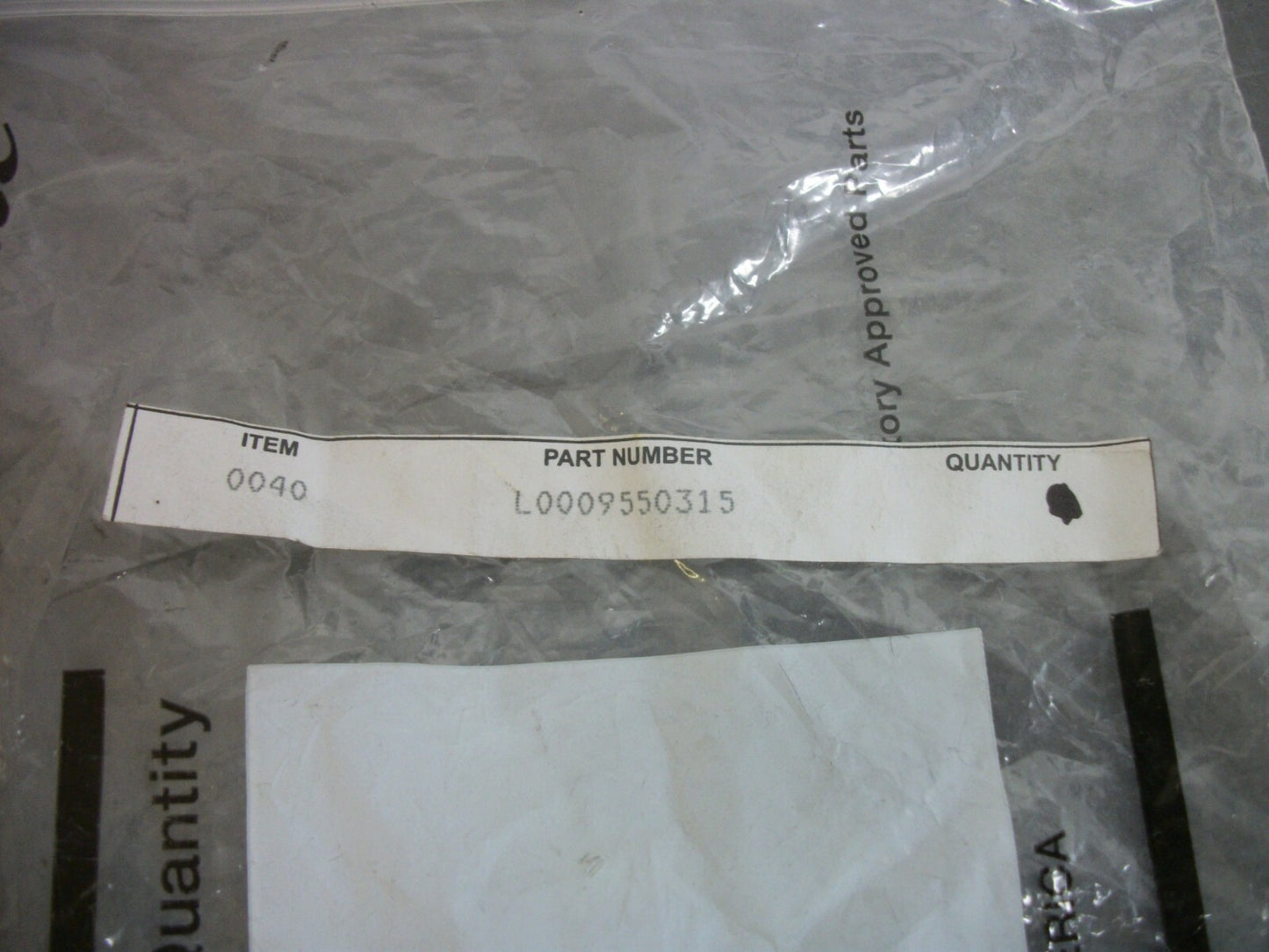 LINDE LOT OF 3 CLIPS L0009550315 NEW