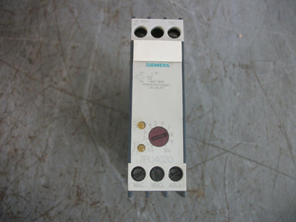 SIEMENS TIME RELAY MODULE 7PU4020-1AB30 0.5-10SEC