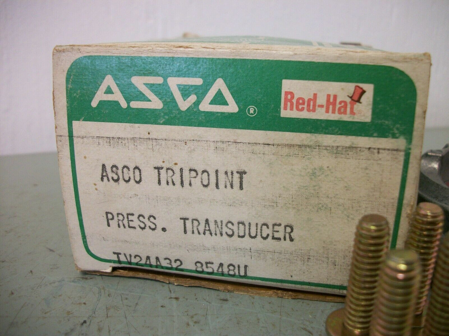 ASCO RED HAT TRIPOINT PRESSURE TRANSDUCER TV24A32 NIB