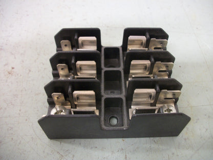 BUSSMANN FUSEHOLDER BM6033SQ 30AMP 600VOLT 3POLE