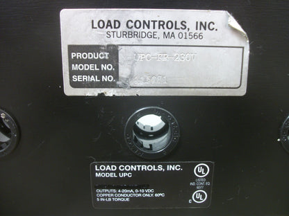 LOAD CONTROLS INC UPC UNIVERSAL POWER CELL UPC-FR-230V 4-20mA 0-10VDC