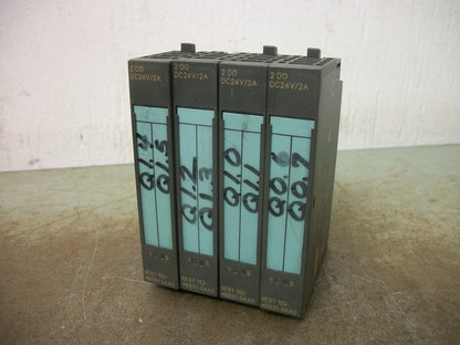 SIEMENS SIMATIC S7 LOT OF 4 DIGITAL OUTPUT MODULES 6ES7 132-4BB31-0AA0