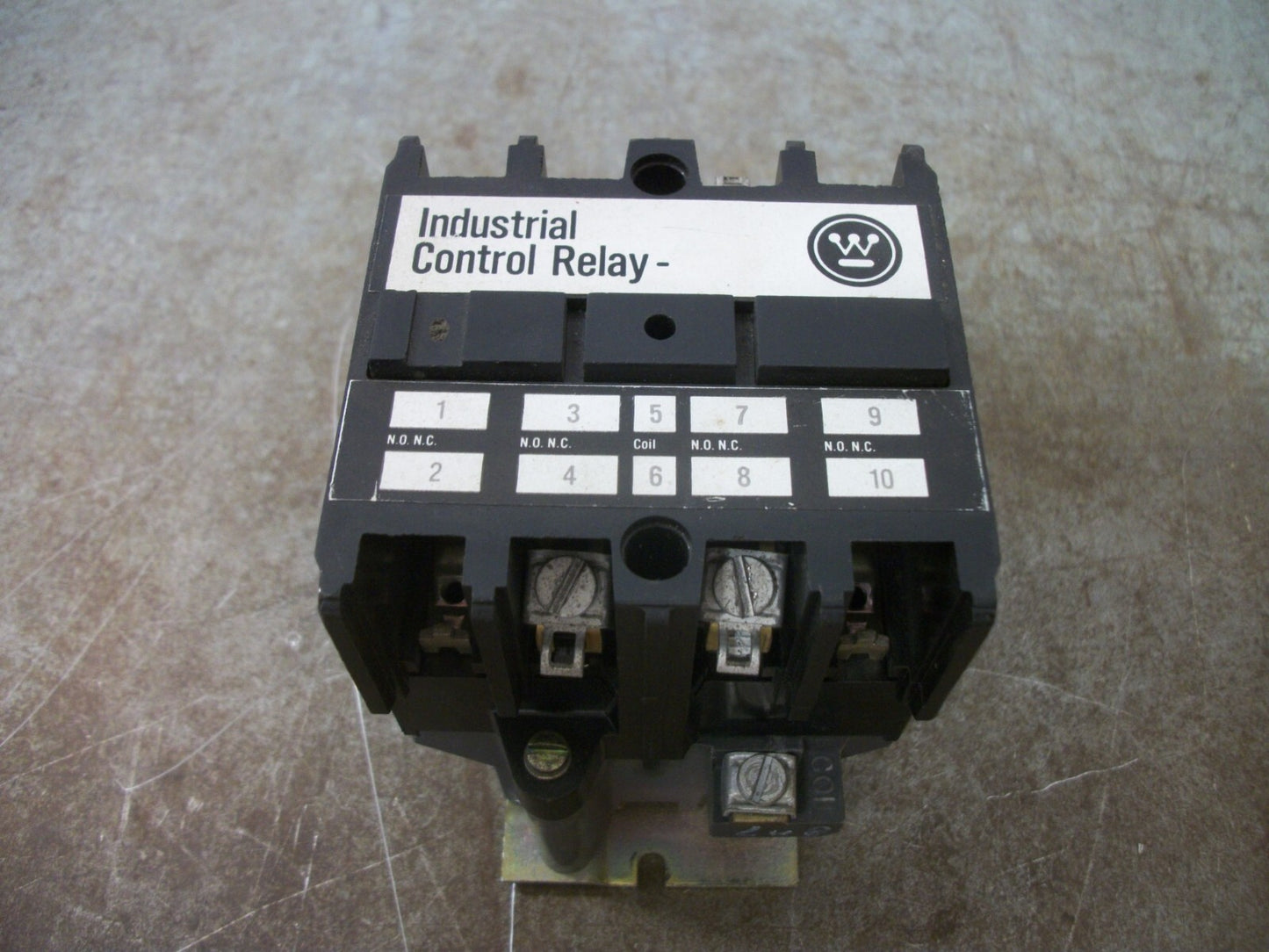 WESTINGHOUSE CONTROL RELAY 766A023G01 10AMP 120VCOIL