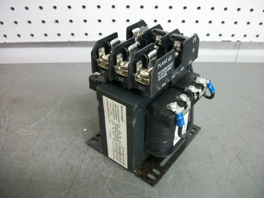 SQUARE D 0.15KVA 1PH TRANSFORMER 9070TF150D31 HV 220X480 LV 110/240