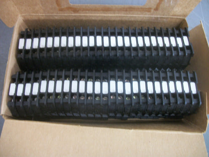 SQUARE D BOX OF 50 TERMINAL BLOCKS 9080GMB6 30AMP 600VOLT NIB