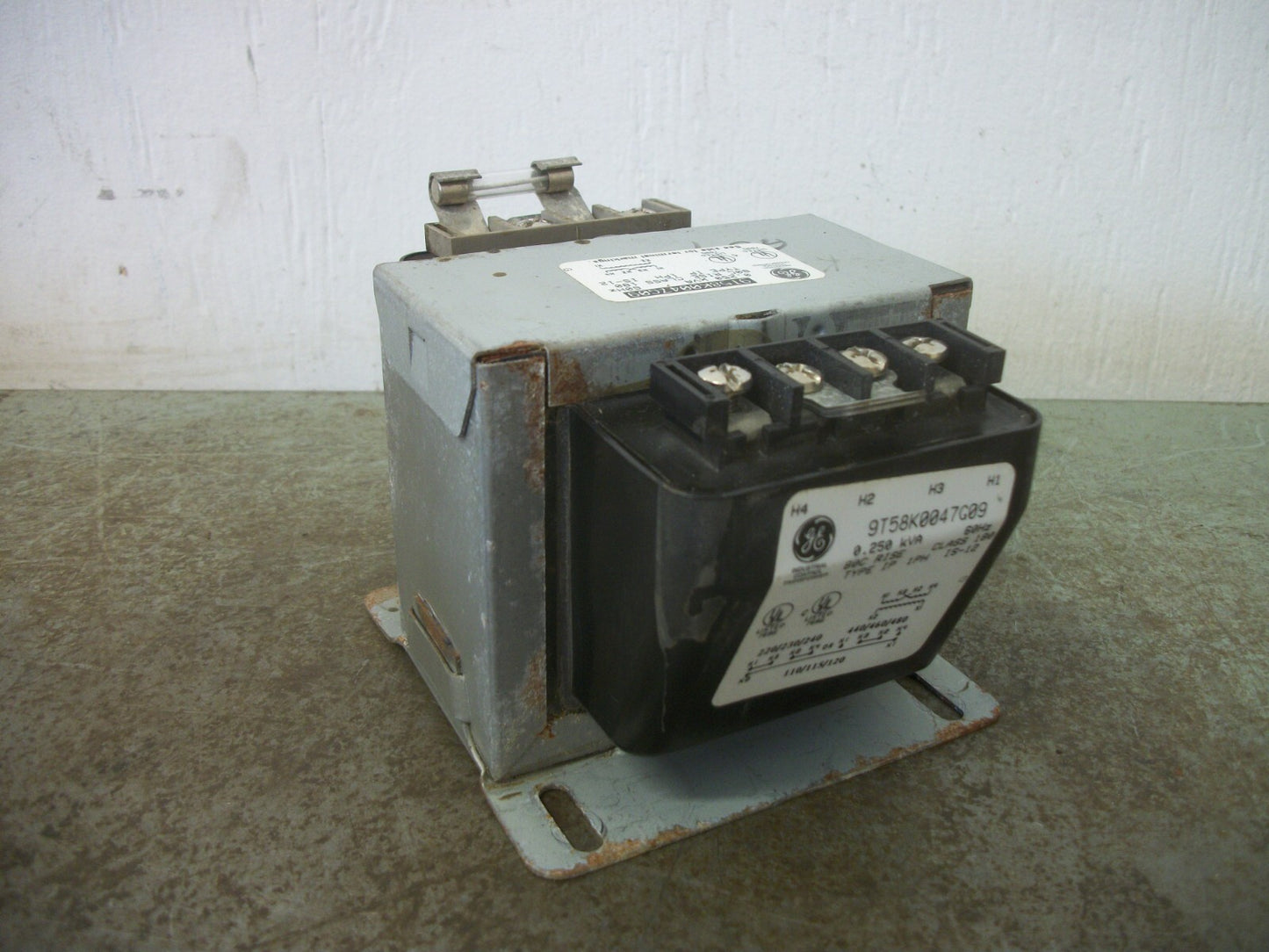 GE .250KVA 1PH TRANSFORMER 9T58K0047G09 HV 220X480 LV 110/120