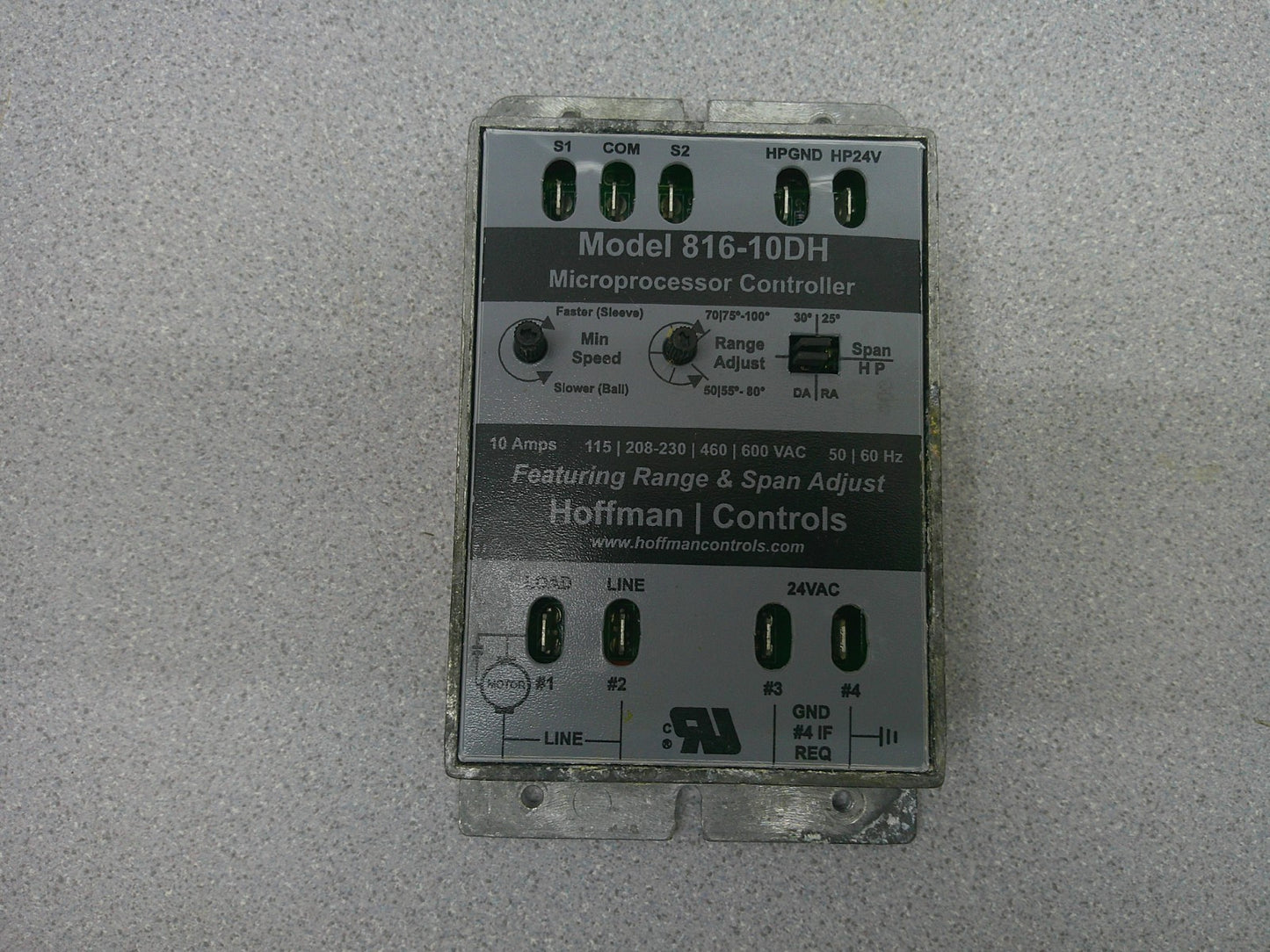 HOFFMAN MICROPROCESSOR CONTROLLER 816-10DH