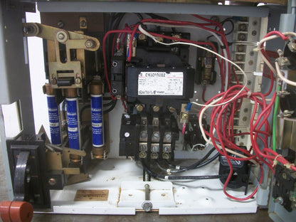 GE MCC BUCKET SIZE 2 CR306D002 120VCOIL 30AMP FUSIBLE