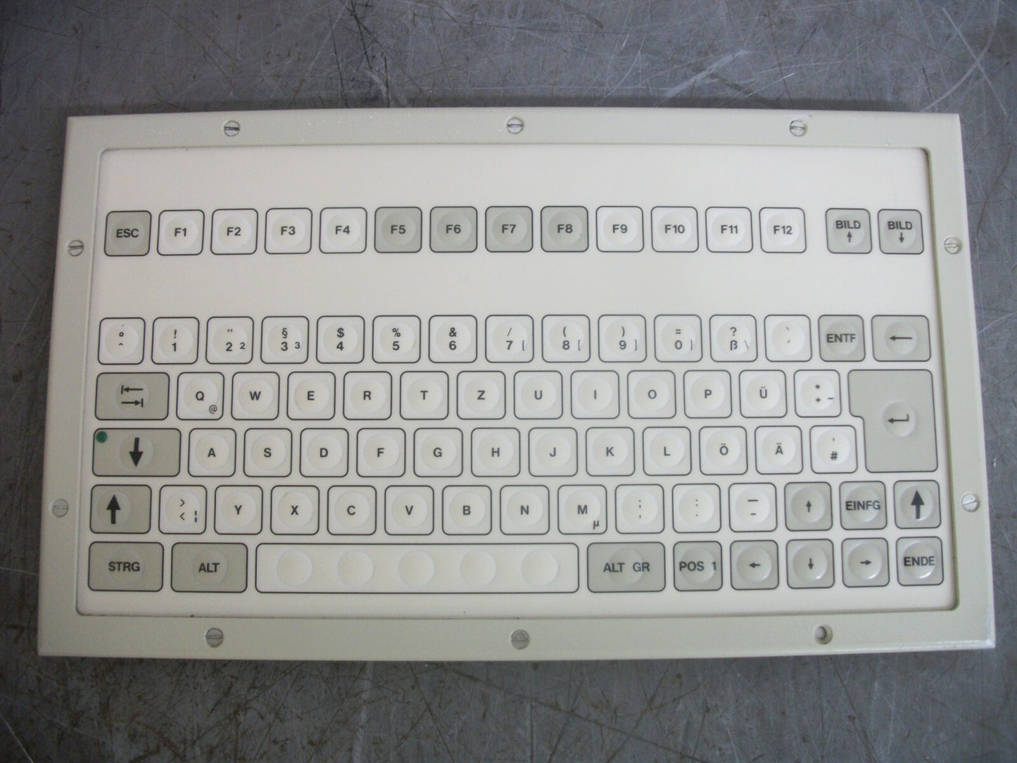 SATOMEC CH-6330 CHAM INDUSTRIAL COMPACT KEYBOARD KBM81N49-2