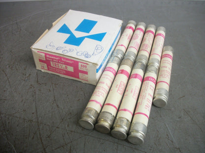 GOULD SHAWMUT BOX OF 9 TRI-ONIC FUSES TRS2/10R 2/10AMP 600VOLT NIB