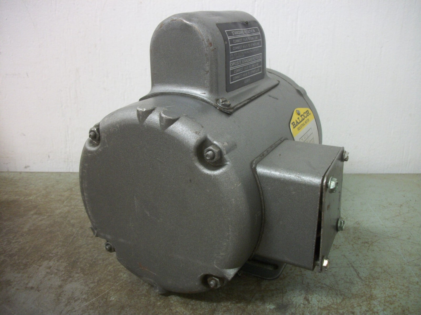 BALDOR .08HP TE 48 AC MOTOR PN 65715 110/115VOLT 1700RPM 1PH
