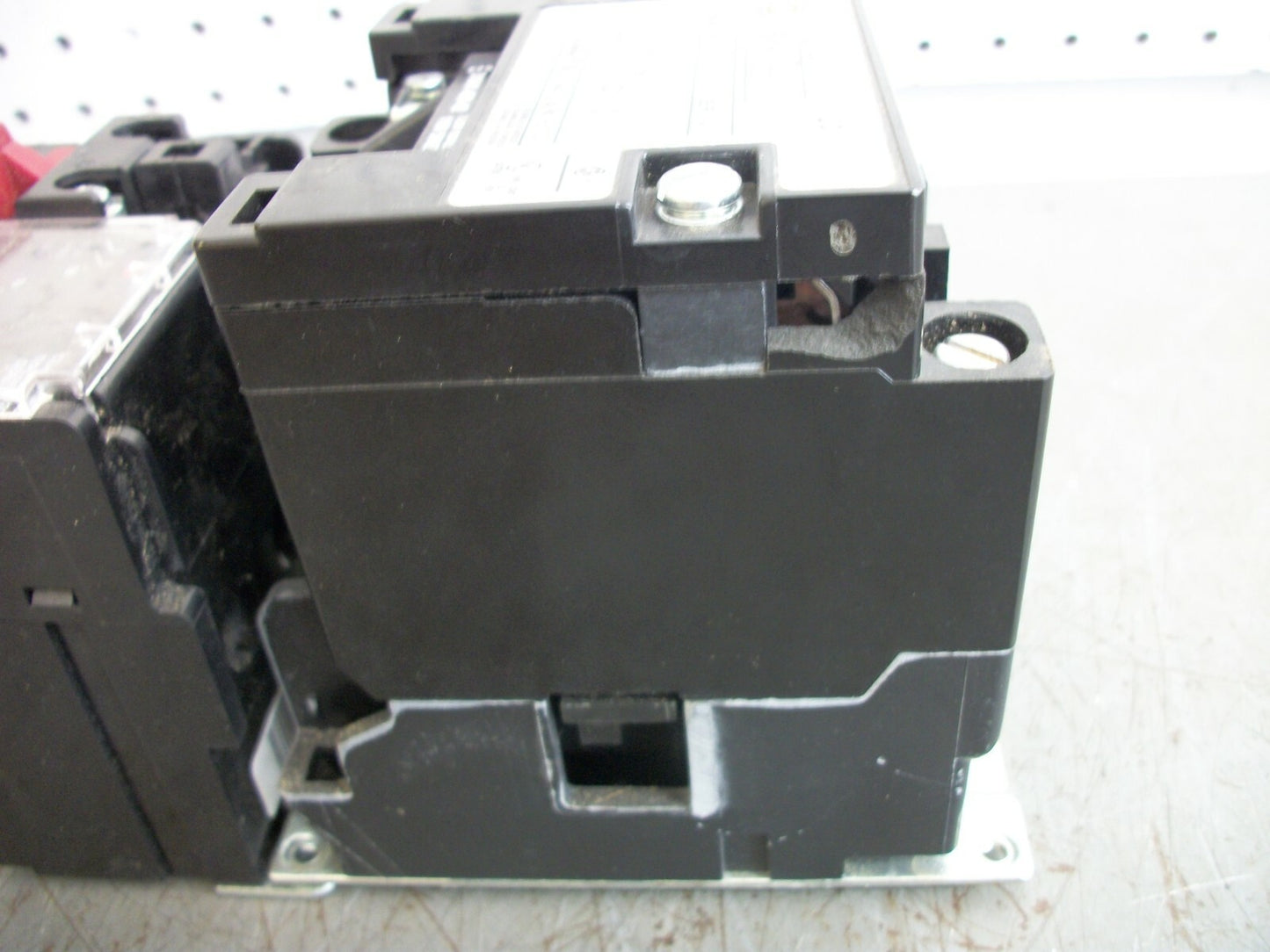 SQUARE D SIZE 0 MOTOR STARTER 8536SBO2H31S 120VCOIL 3PH 600V 5HP W/ML NOB