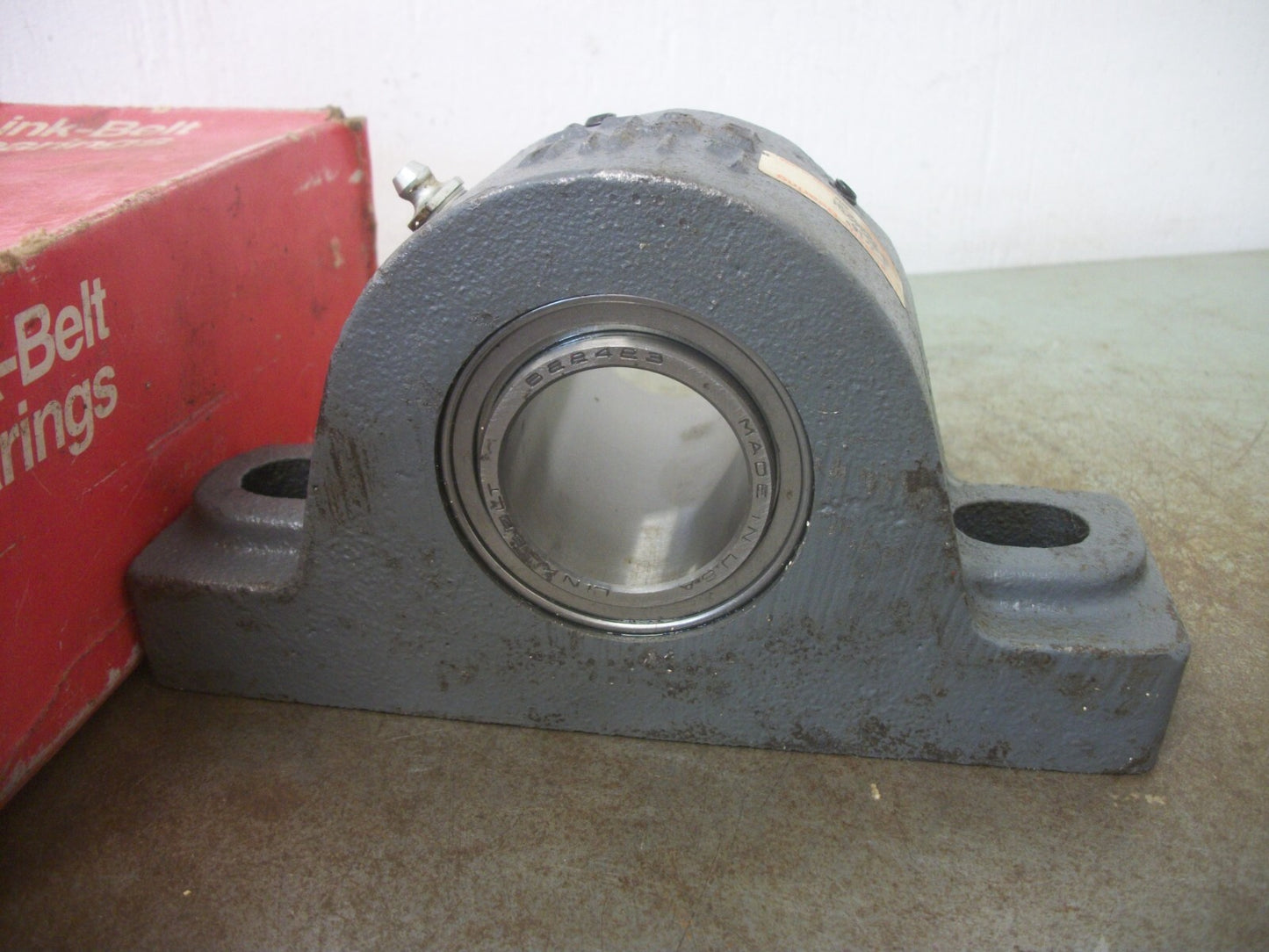 LINK-BELT 1-7/16" BORE 2-BOLT PILLOW BLOCK BEARING PB22423H NIB