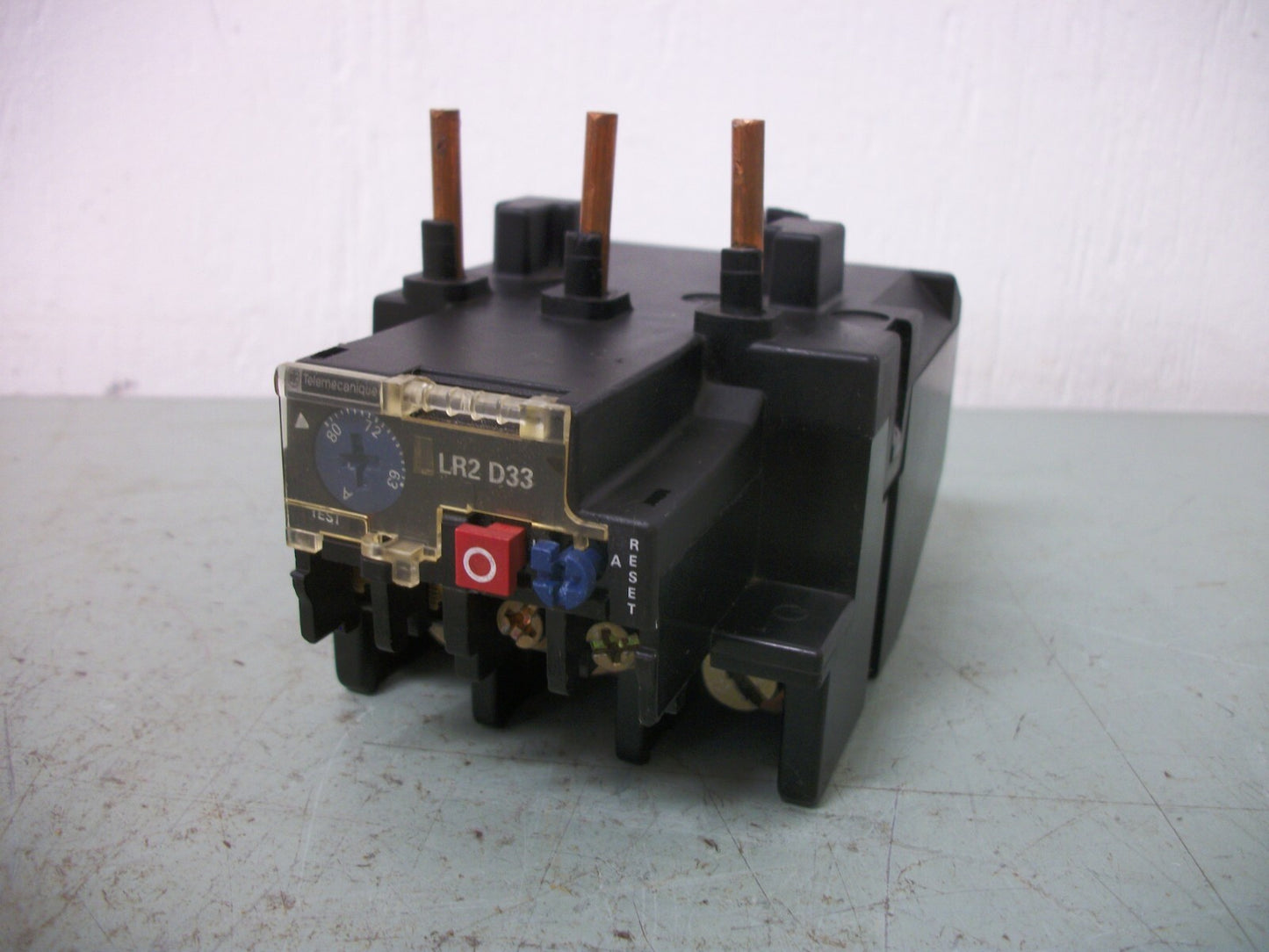TELEMECANIQUE THERMAL OVERLOAD RELAY LR2D3363 63-80AMP