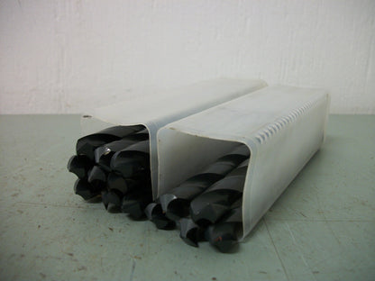 CLEVELAND LOT OF 16 13/32" 5-1/4" OAL HIGH SPEED STEEL JOBBER DRILL 63687263 NEW