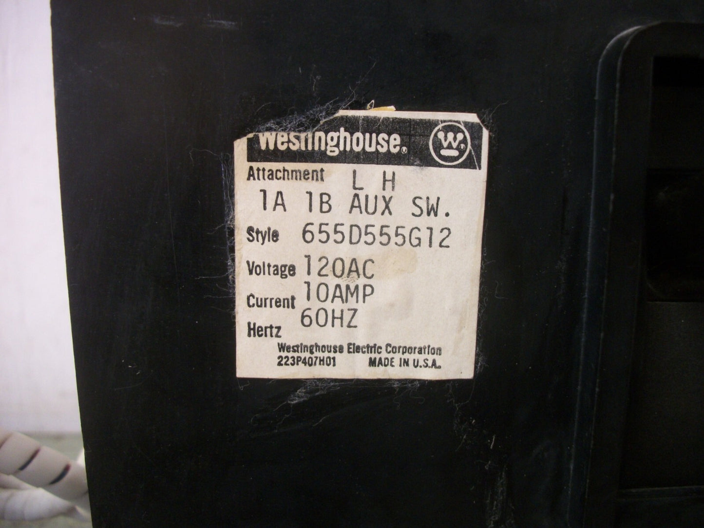 WESTINGHOUSE LA CIRCUIT BREAKER LA3600F 600AMP 600VOLT 3POLE W/600A TRIP + AUX