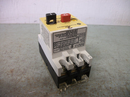 ALLEN-BRADLEY MOTOR CIRCUIT BREAKER 140-MN-0160 1.0-1.6AMP OLD