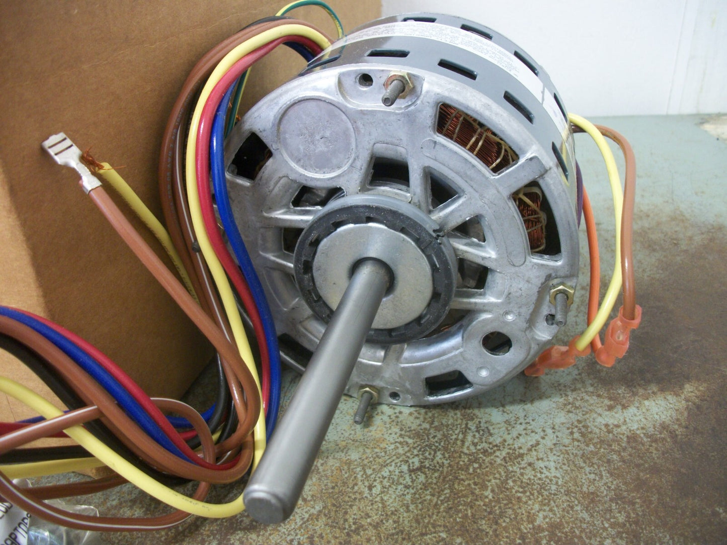 GE TOTALINE 1/4HP FR 48 BLOWER MOTOR P257-8584 230VOLT 1075RPM 1PH NIB