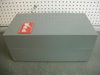 FEDERAL PACIFIC ENCL 100AMP LIGHTING CONTACTOR TYPE 1 4104 CU33L-01 120VCOIL NOB