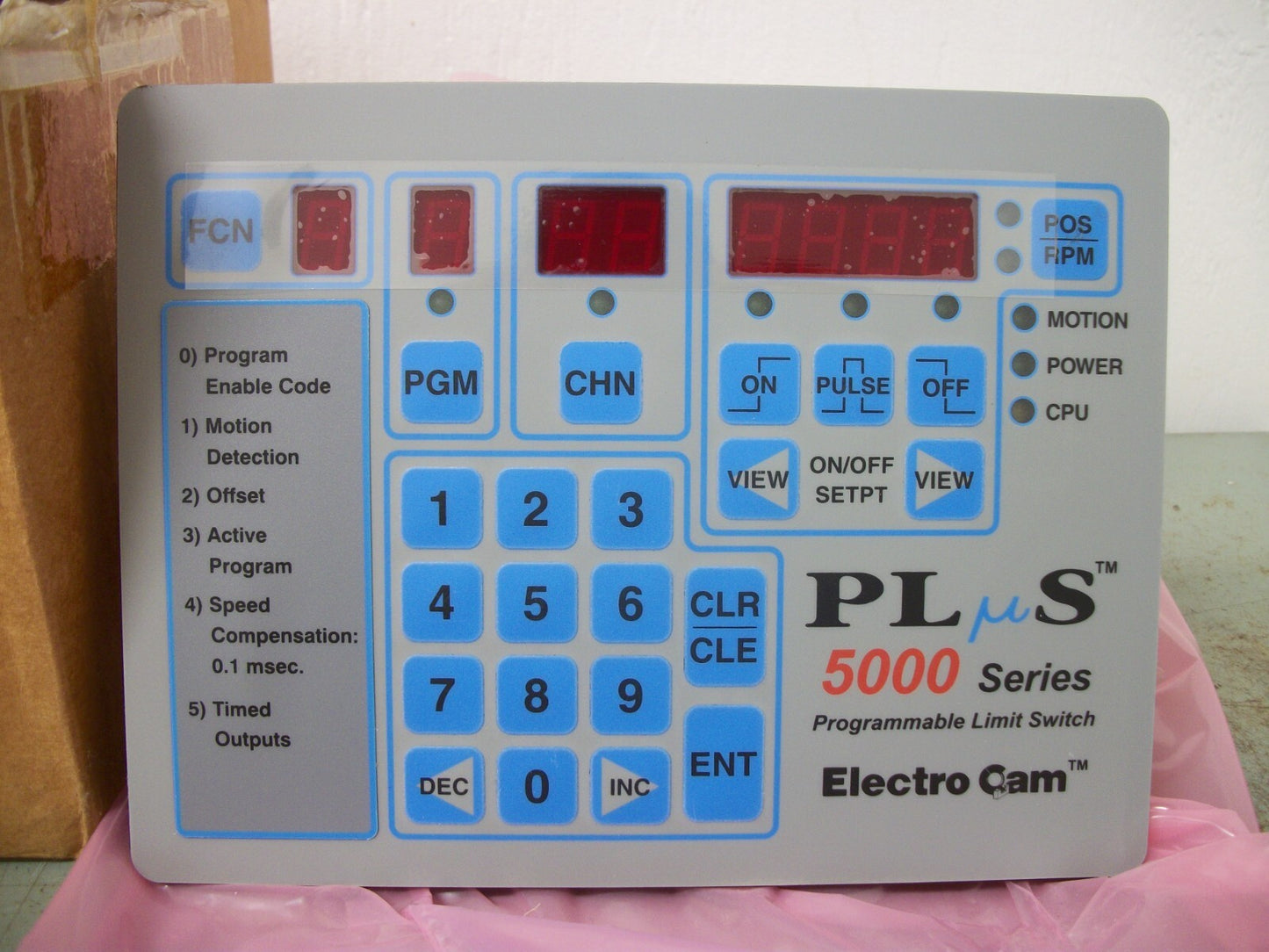 ELECTRO CAM CORP PLS 5000 SERIES PROGRAMMABLE LIMIT SWITCH PS-5144-24-M17 NIB