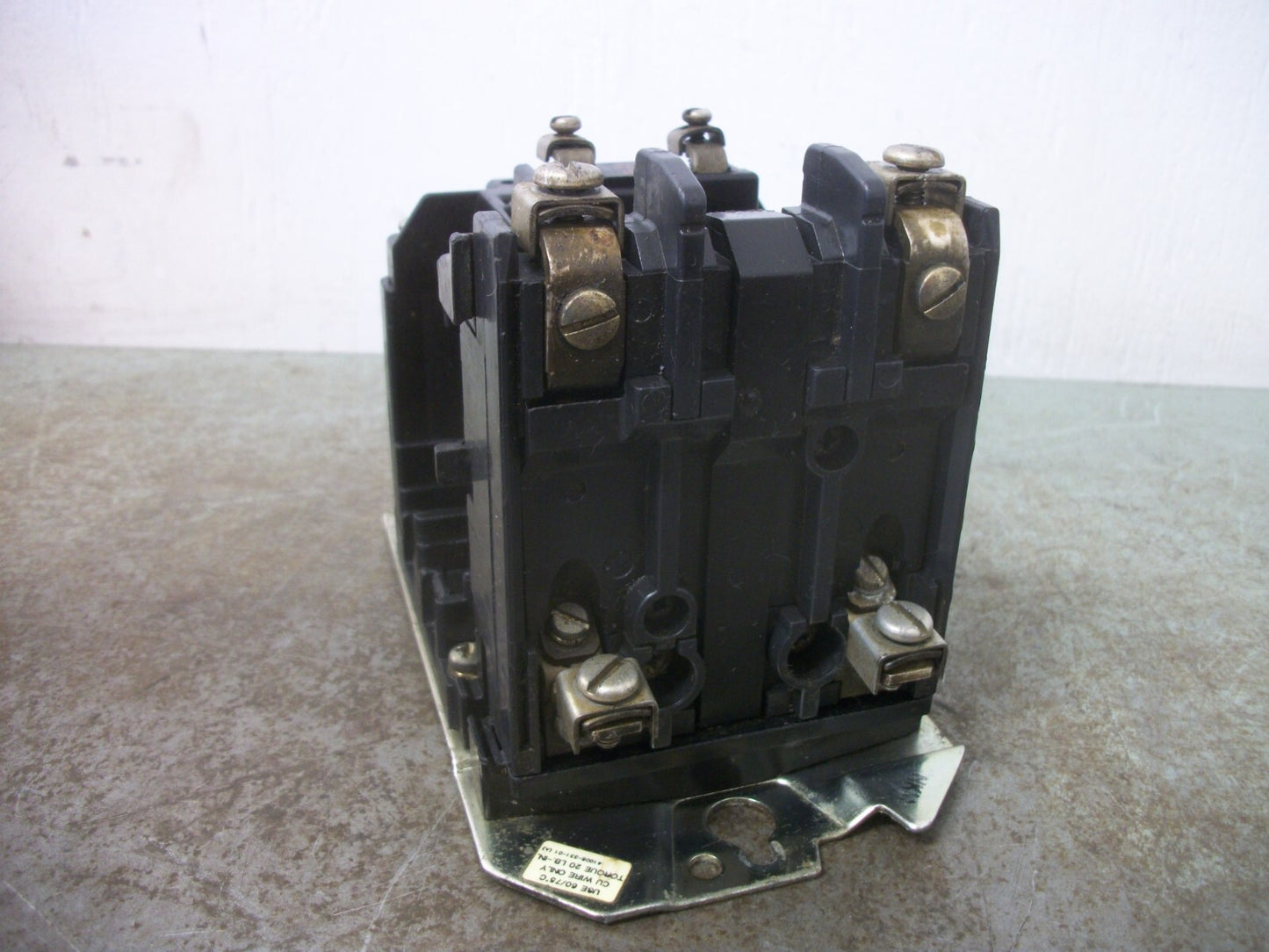 ALLEN-BRADLEY 15/20AMP 2POLE LIGHTING CONTACTOR 500L-AOD92 120VCOIL