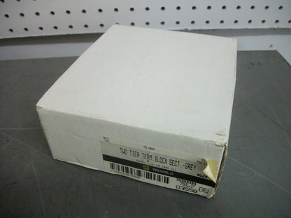 SQUARE D BOX OF 50 TWO TIER TERMINAL BLOCKS 9080M4/6D2 NIB