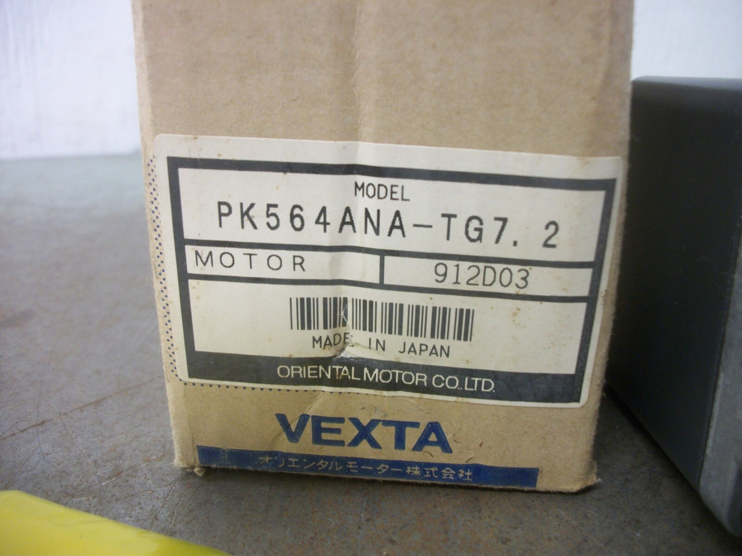 ORIENTAL MOTOR VEXTA DC STEPPING MOTOR PK564ANA-TG7.2 5PH 0.1/STEP 1.4AMP NIB