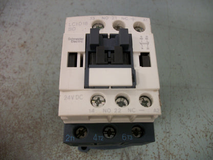 TELEMECANIQUE CONTACTOR LC1D18BD 24VCOIL 3PH 600V 15HP