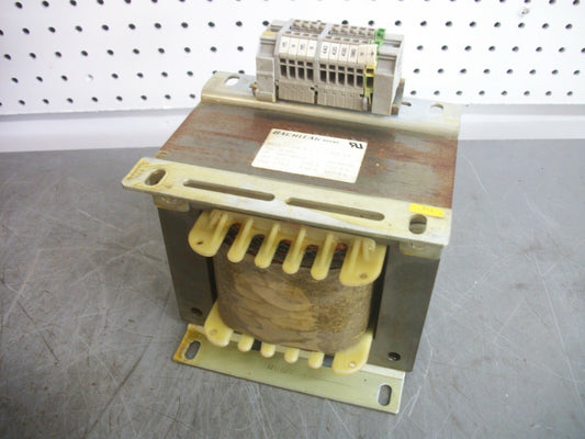 BACHLI AG KRIENS 800VA 1PH TRANSFORMER 9812/11446A HV 380-440VOLT LV 115VOLT