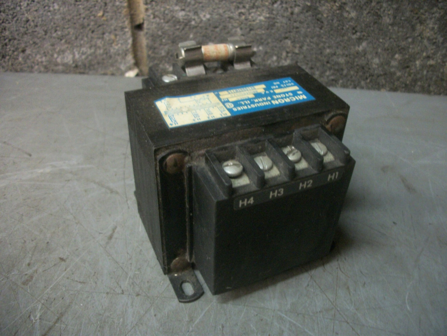 MICRON .100KVA 1PH TRANSFORMER BX100RTW715 HV 380X575 LV 24/120