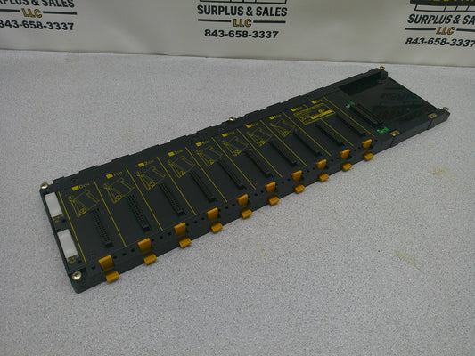 OMRON 10-SLOT PLC CPU BASE UNIT C200H-BC101-V2
