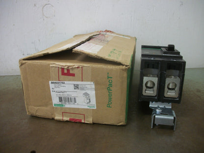 SQUARE D POWERPACT I-LINE QG CIRCUIT BREAKER QGA221752 175AMP 240VOLT 2POLE NIB