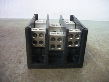 ALLEN-BRADLEY POWER TERMINAL BLOCK 1492-PDM3141 115AMP 600VOLT 3POLE NOB
