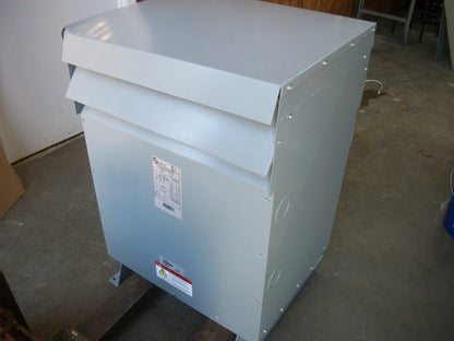 HAMMOND 75KVA 3PH TRANSFORMER TYPE 3R NMK075KD HV 480 LV 240