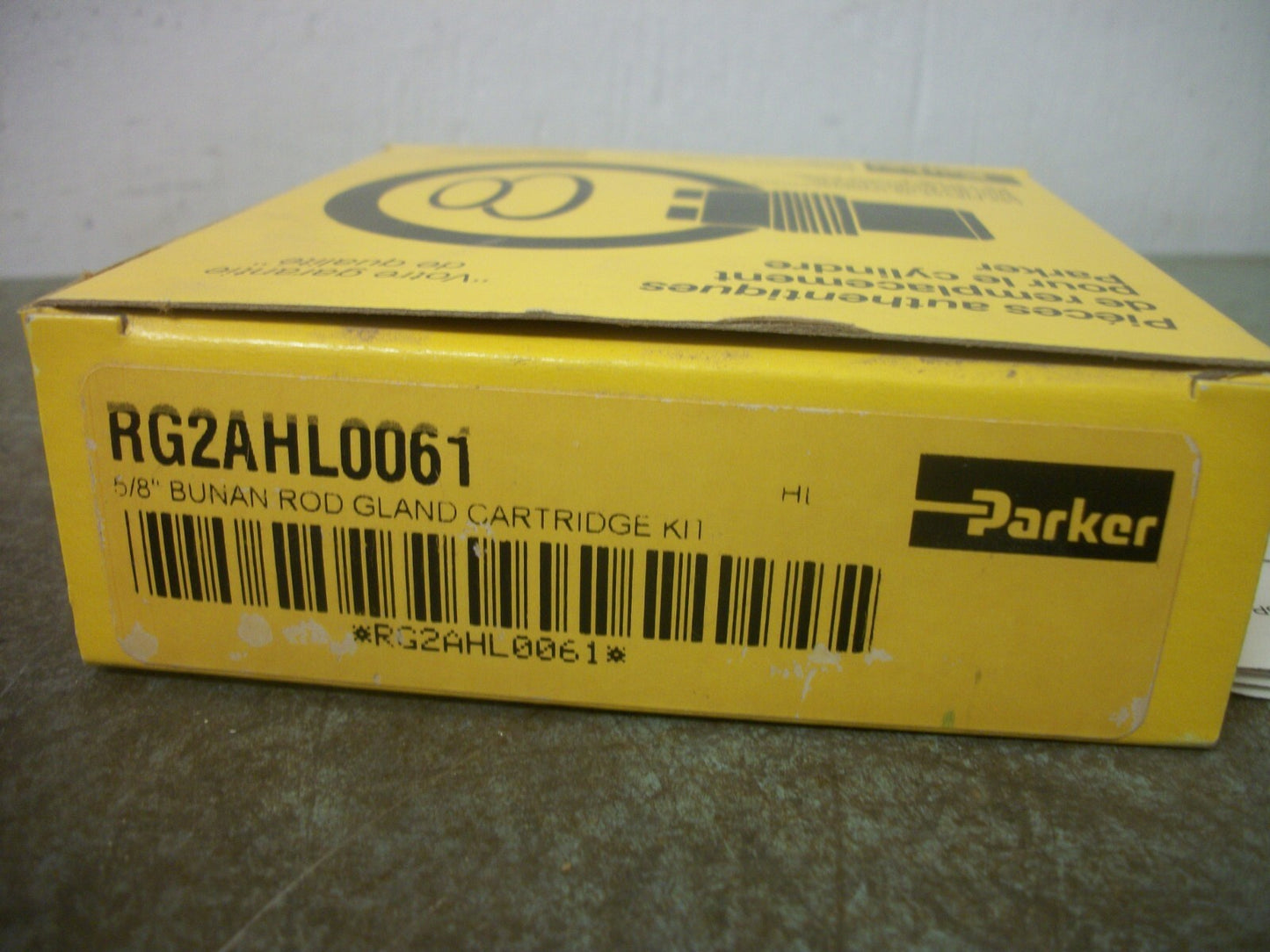 PARKER 5/8" BUNAN ROD GLAND CARTRIDGE KIT RG2AHL0061 NIB