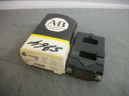 ALLEN-BRADLEY OPERATING COIL FOR SIZE 0 70A86 120VCOIL NIB