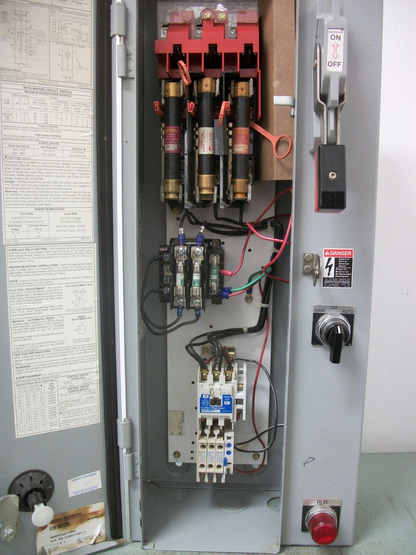 CUTLER-HAMMER STARTER COMBO SIZE 0 TYPE 1 AN16BN0 120VCOIL 30AMP FUSIBLE