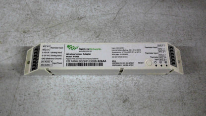 DAINTREE NETWORKS WIRELESS SENSOR ADAPTER WSA10 NOB
