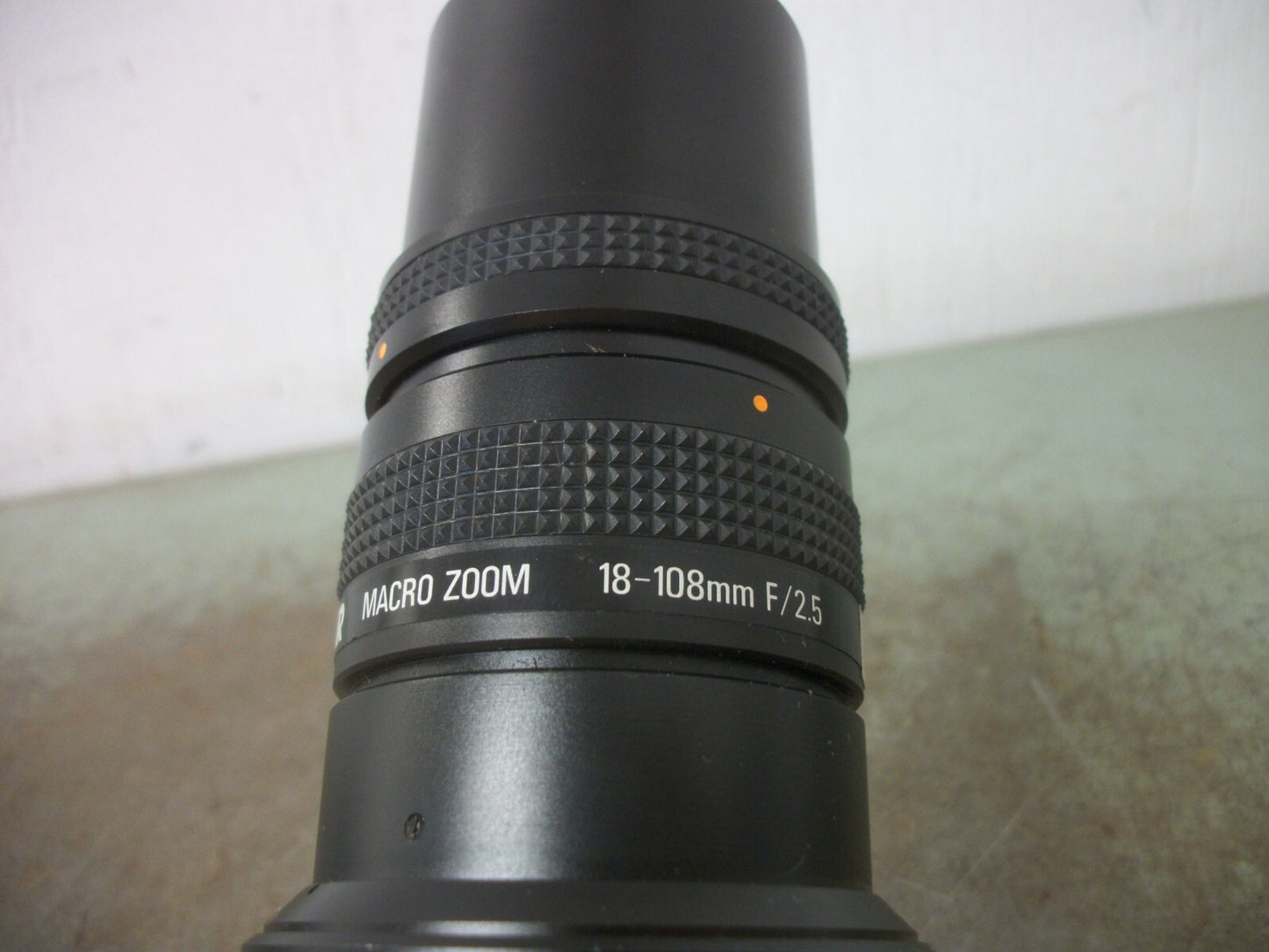 NAVITAR ZOOM 7000 CAMERA LENS MACRO ZOOM 18-108MM F/2.5